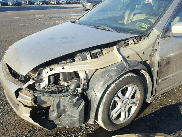 1HGCM56896A172401 - 2006 HONDA ACCORD EX TAN photo 9