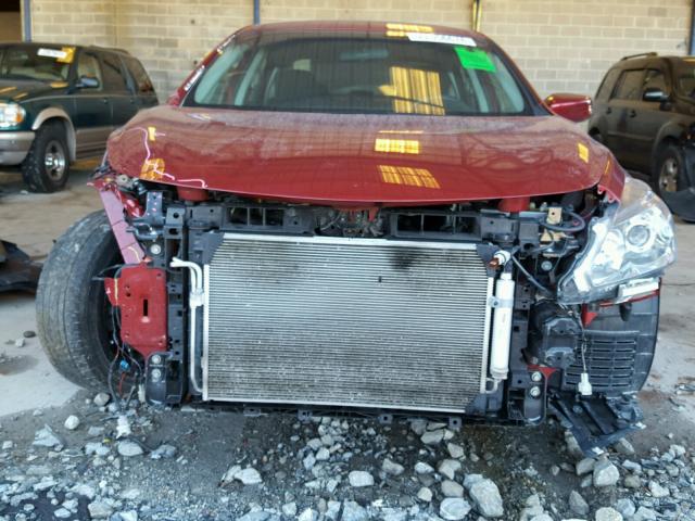 1N4AL3AP2FC285791 - 2015 NISSAN ALTIMA 2.5 RED photo 9