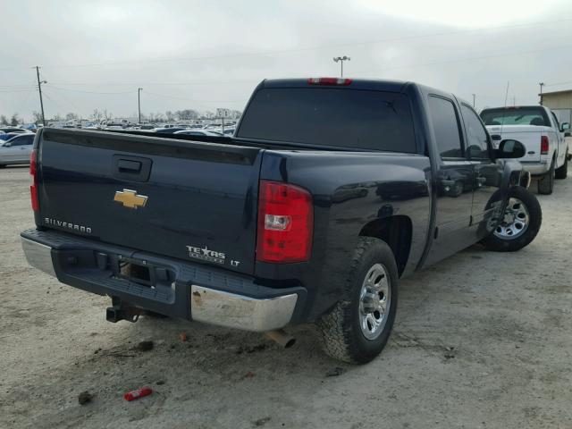 3GCEC13J07G532751 - 2007 CHEVROLET SILVERADO BLUE photo 4