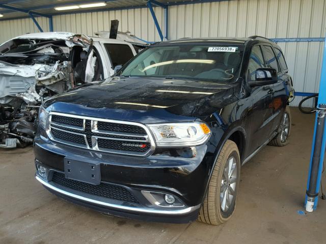 1C4RDJAG0JC201913 - 2018 DODGE DURANGO SX BLACK photo 2