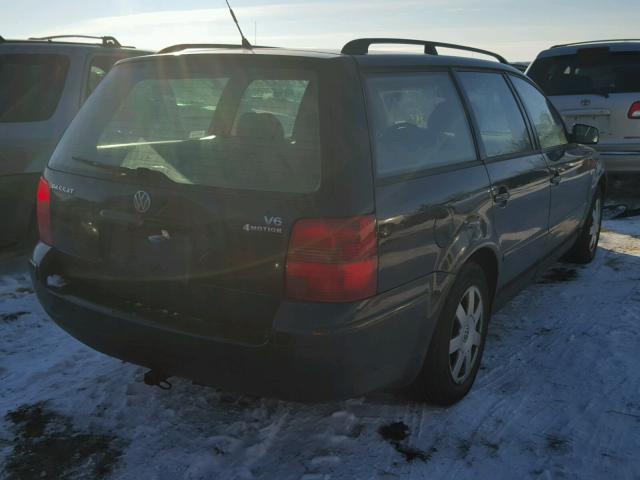 WVWRH23BXYE278203 - 2004 VOLKSWAGEN PASSAT GLX 黑色 照片 4