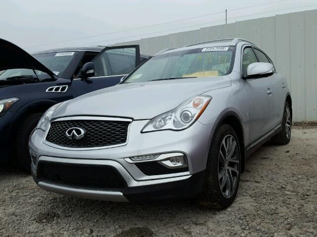 JN1BJ0RP5HM385746 - 2017 INFINITI QX50 SILVER photo 2