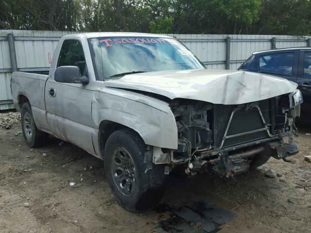 3GCEC14X96G205377 - 2006 CHEVROLET SILVERADO SILVER photo 1