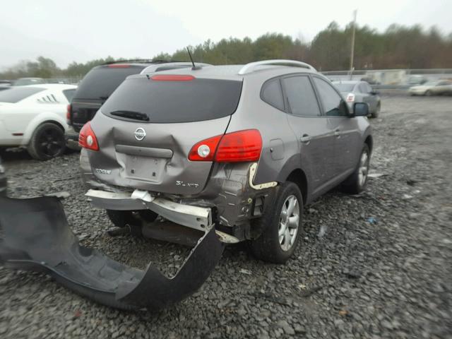 JN8AS58V79W433602 - 2009 NISSAN ROGUE S GRAY photo 4