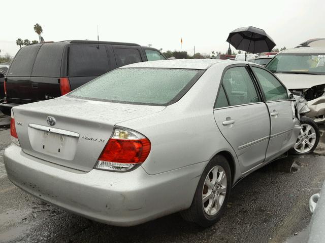 4T1BE30K15U573840 - 2005 TOYOTA CAMRY LE SILVER photo 4