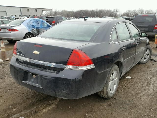 2G1WT58KX69331499 - 2006 CHEVROLET IMPALA LT BLACK photo 4