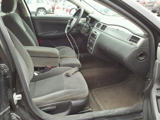 2G1WT58KX69331499 - 2006 CHEVROLET IMPALA LT BLACK photo 5