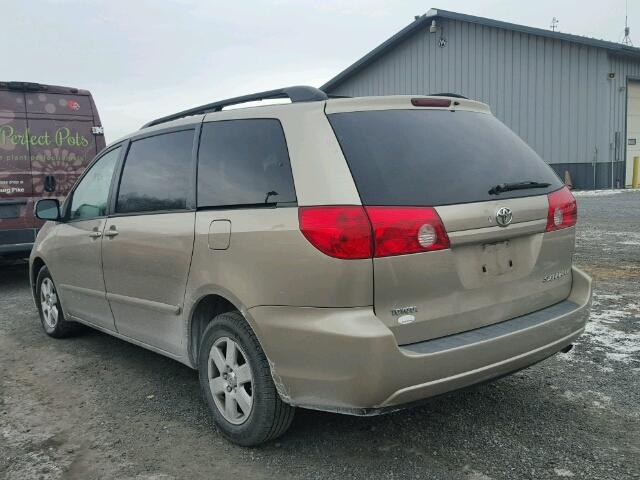 5TDKK4CC4AS297823 - 2010 TOYOTA SIENNA CE SILVER photo 3