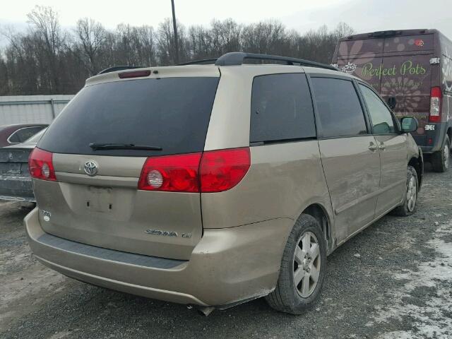 5TDKK4CC4AS297823 - 2010 TOYOTA SIENNA CE SILVER photo 4