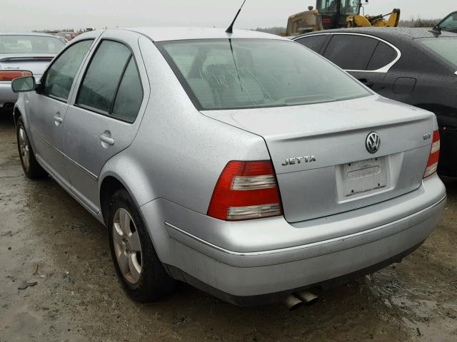 3VWSE69M74M007692 - 2004 VOLKSWAGEN JETTA GLS SILVER photo 3