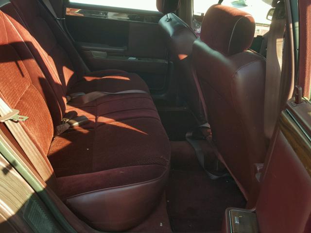 1B3XC46R4MD254071 - 1991 DODGE DYNASTY BURGUNDY photo 6