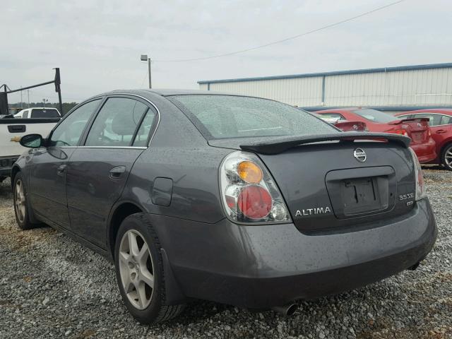 1N4BL11DX4C160551 - 2004 NISSAN ALTIMA SE GRAY photo 3