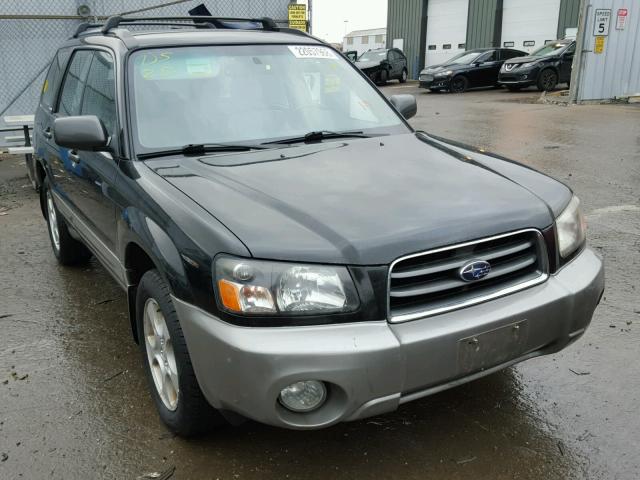 JF1SG65624H721826 - 2004 SUBARU FORESTER 2 BLACK photo 1