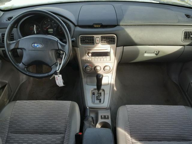 JF1SG65624H721826 - 2004 SUBARU FORESTER 2 BLACK photo 9