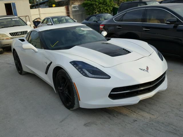 1G1YB2D7XG5112133 - 2016 CHEVROLET CORVETTE S WHITE photo 1