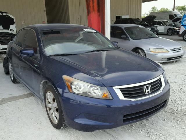 1HGCP26788A033442 - 2008 HONDA ACCORD EX BLUE photo 1