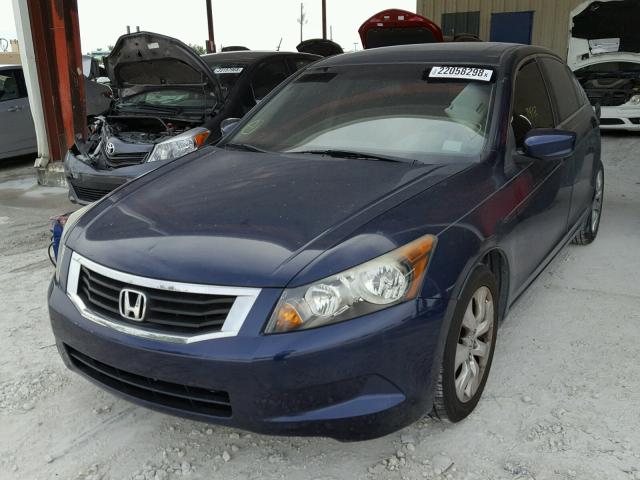 1HGCP26788A033442 - 2008 HONDA ACCORD EX BLUE photo 2