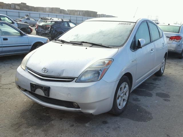 JTDKB20U967501230 - 2006 TOYOTA PRIUS SILVER photo 2