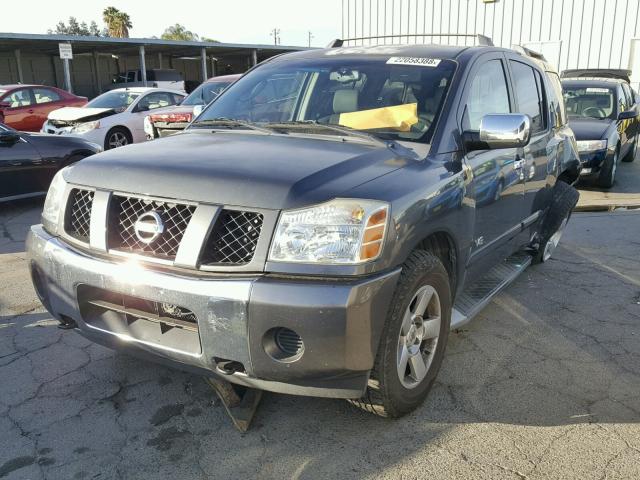 5N1AA08B45N739224 - 2005 NISSAN ARMADA SE CHARCOAL photo 2