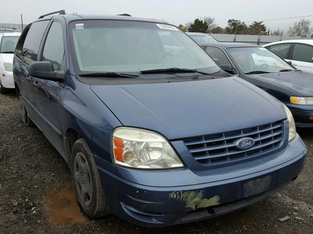 2FMZA516X6BA04855 - 2006 FORD FREESTAR S BLUE photo 1