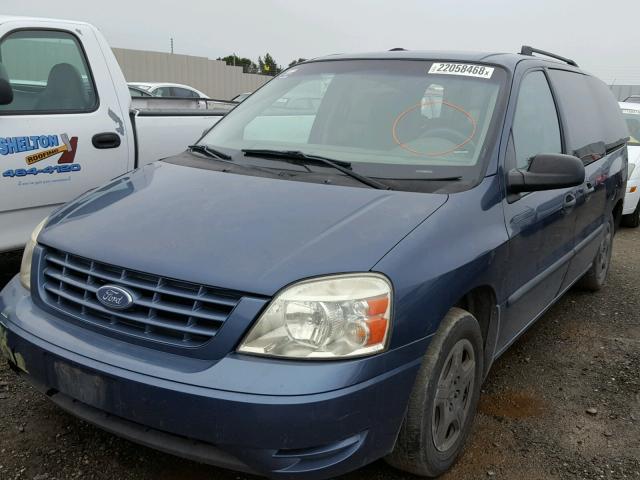 2FMZA516X6BA04855 - 2006 FORD FREESTAR S BLUE photo 2