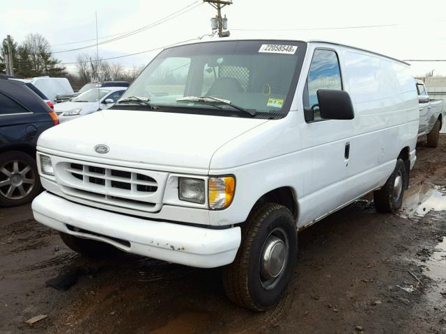 1FTPE2421XHA74014 - 1999 FORD ECONOLINE WHITE photo 2