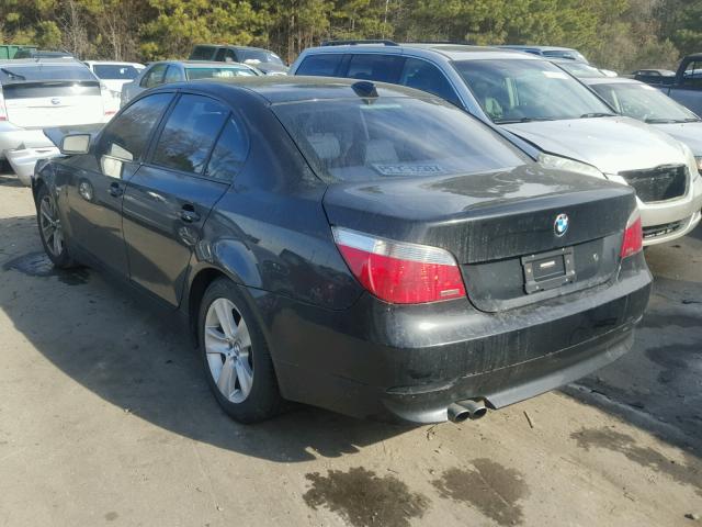 WBANA53584B845953 - 2004 BMW 525 I BLACK photo 3