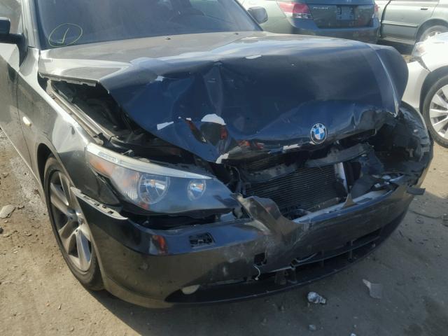 WBANA53584B845953 - 2004 BMW 525 I BLACK photo 9