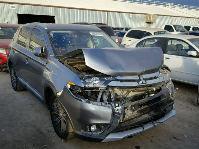 JA4JZ4AX1GZ015653 - 2016 MITSUBISHI OUTLANDER GRAY photo 1