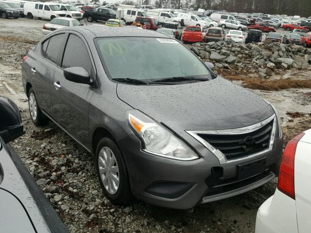 3N1CN7AP4GL808192 - 2016 NISSAN VERSA S GRAY photo 1