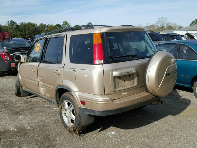 JHLRD18701S002021 - 2001 HONDA CR-V SE GOLD photo 3