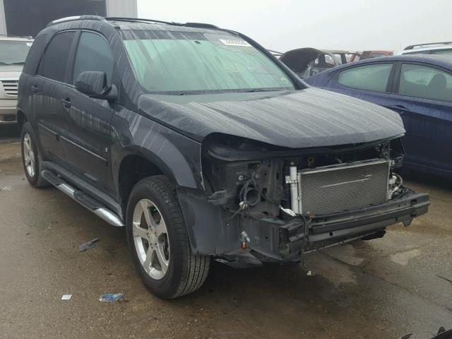 2CNDL63F876039590 - 2007 CHEVROLET EQUINOX LT BLACK photo 1