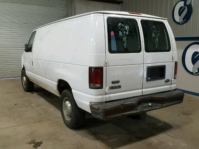 1FTNE24212HA06926 - 2002 FORD ECONOLINE WHITE photo 3