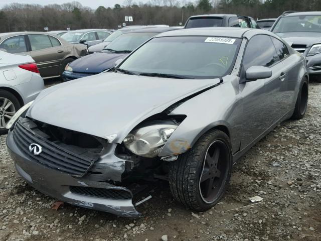 JNKCV54E47M901195 - 2007 INFINITI G35 GRAY photo 2