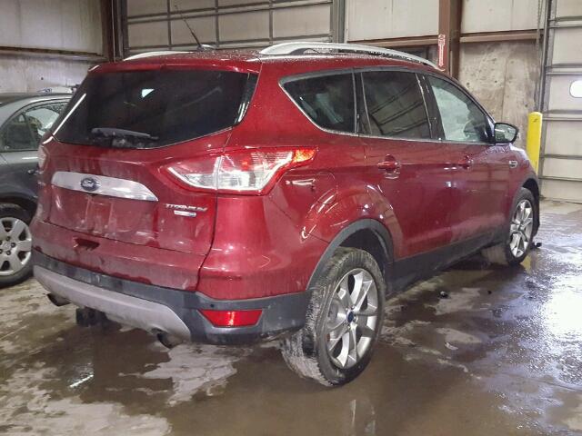 1FMCU9J91EUE22373 - 2014 FORD ESCAPE TIT RED photo 4