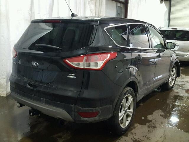 1FMCU9G95DUA12990 - 2013 FORD ESCAPE SE BLACK photo 4