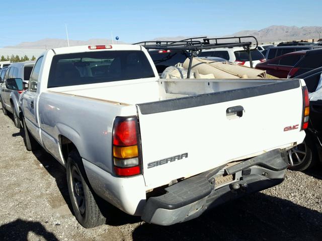 1GTEC14XX7Z121764 - 2007 GMC NEW SIERRA WHITE photo 3