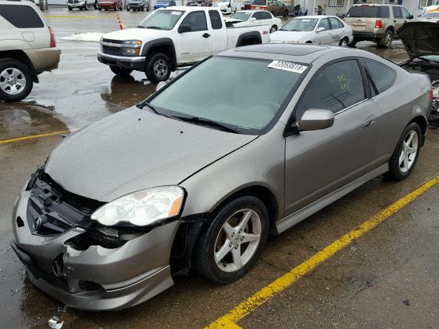 JH4DC54813S003308 - 2003 ACURA RSX GOLD photo 2