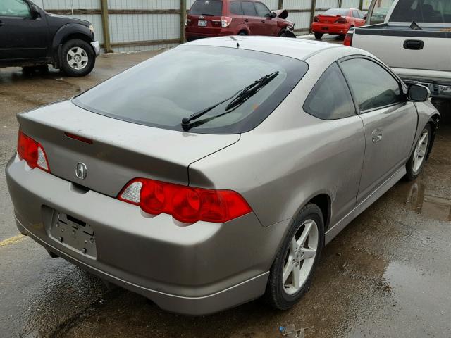 JH4DC54813S003308 - 2003 ACURA RSX GOLD photo 4