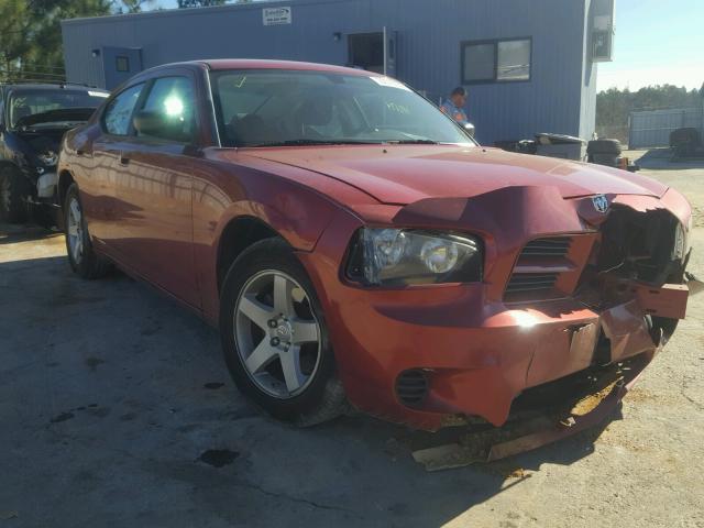 2B3KA43D79H599288 - 2009 DODGE CHARGER RED photo 1