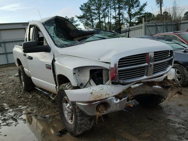 3D7KS28L89G517445 - 2009 DODGE RAM 2500 WHITE photo 1