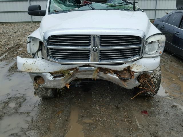 3D7KS28L89G517445 - 2009 DODGE RAM 2500 WHITE photo 7