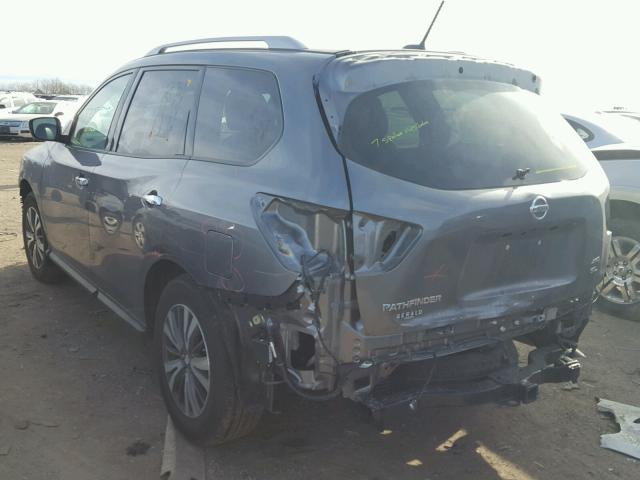 5N1DR2MM2HC655427 - 2017 NISSAN PATHFINDER GRAY photo 3