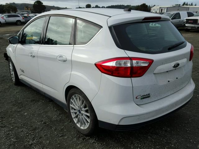 1FADP5CU3EL510752 - 2014 FORD C-MAX PREM WHITE photo 3