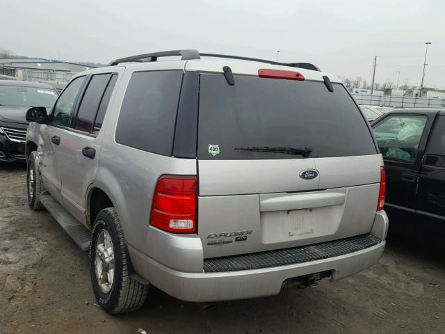 1FMZU73K94UB11481 - 2004 FORD EXPLORER X SILVER photo 3