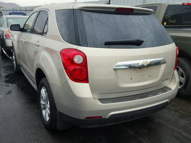 2GNALBEC1B1305810 - 2011 CHEVROLET EQUINOX LS BEIGE photo 3