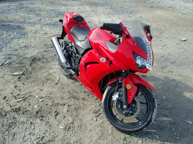 JKAEXMJ189DA24890 - 2009 KAWASAKI EX250 J RED photo 1