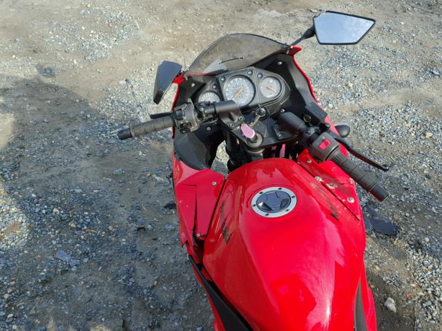 JKAEXMJ189DA24890 - 2009 KAWASAKI EX250 J RED photo 5