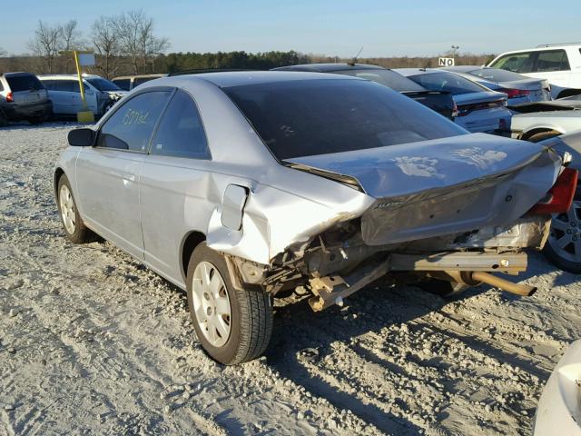 1HGEM21992L043614 - 2002 HONDA CIVIC EX SILVER photo 3