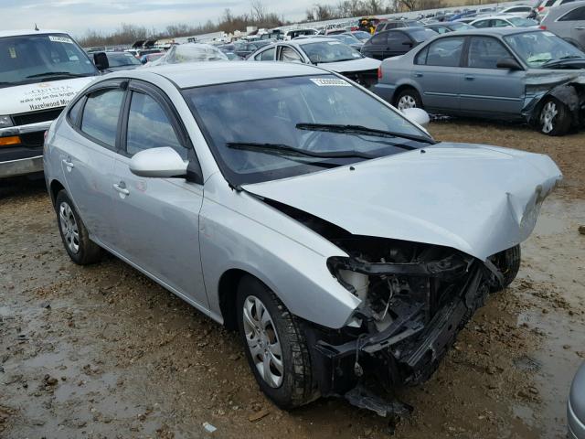 KMHDU4AD5AU014903 - 2010 HYUNDAI ELANTRA BL SILVER photo 1